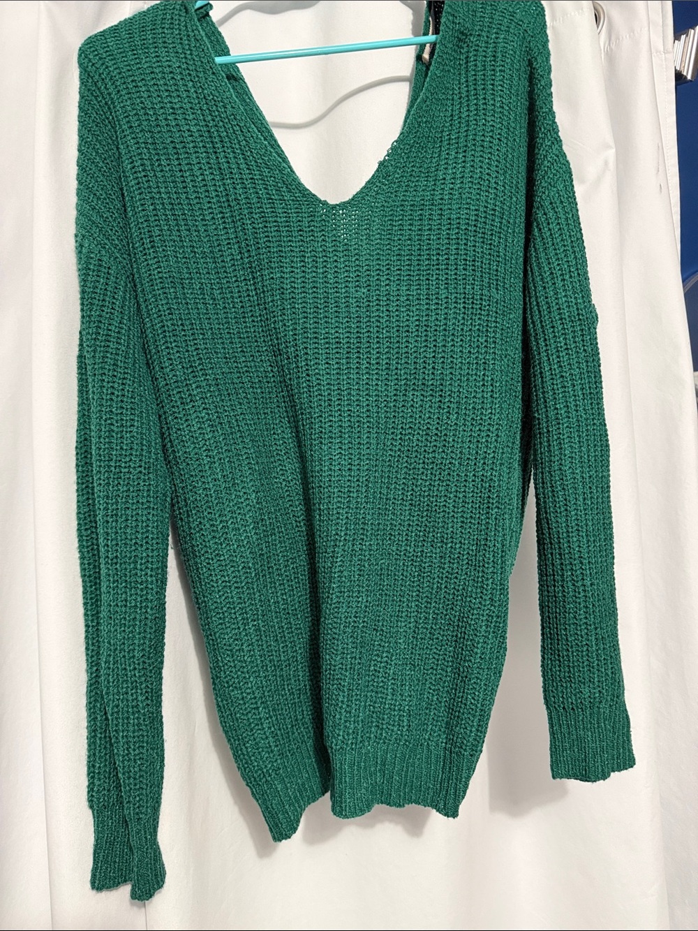 Francesca's Collections Deep Green
Chunky Knit Sweater